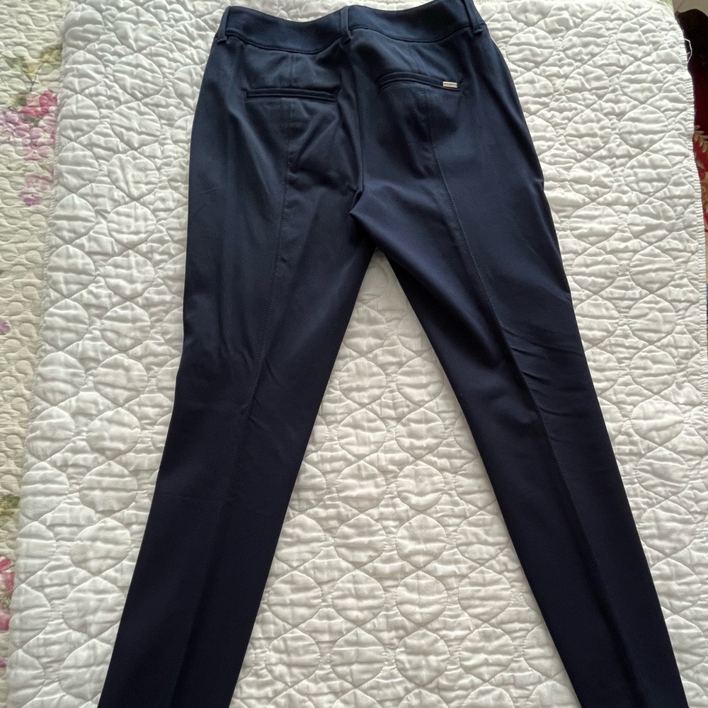 WHBM Navy Slacks - Picture 3 of 5